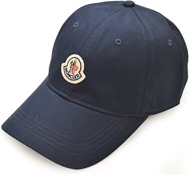 【新品正規品】 MONCLER ベースボールキャップ ブルー MONCLER モンクレール ベースボールキャップ BASEBALL 3B00010